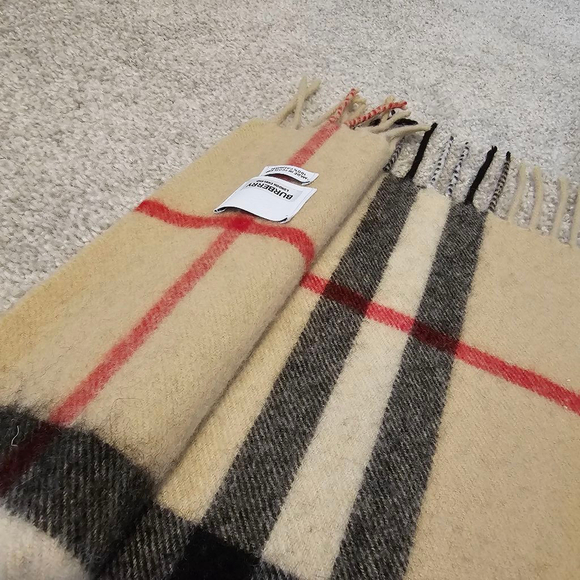 Women's cashmere scarf, , Beige, - Picture 5 of 6